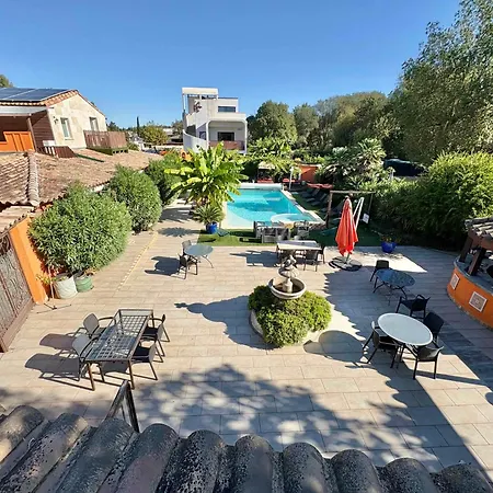 Pensjonat Le Patio34 Lavérune